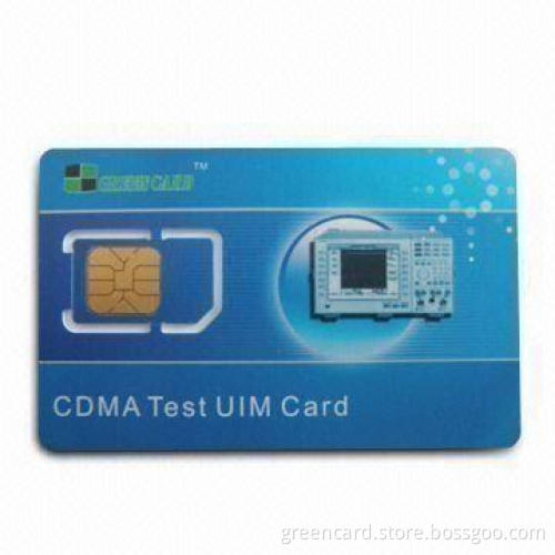 Phone Card with 1 to 5MHz Working Frequency and -25 to 70 Degrees Celsius Working Temperature